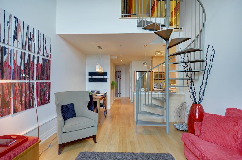 Les Immeubles Charlevoix - Le 1155 Apartment Quebec City Phòng bức ảnh